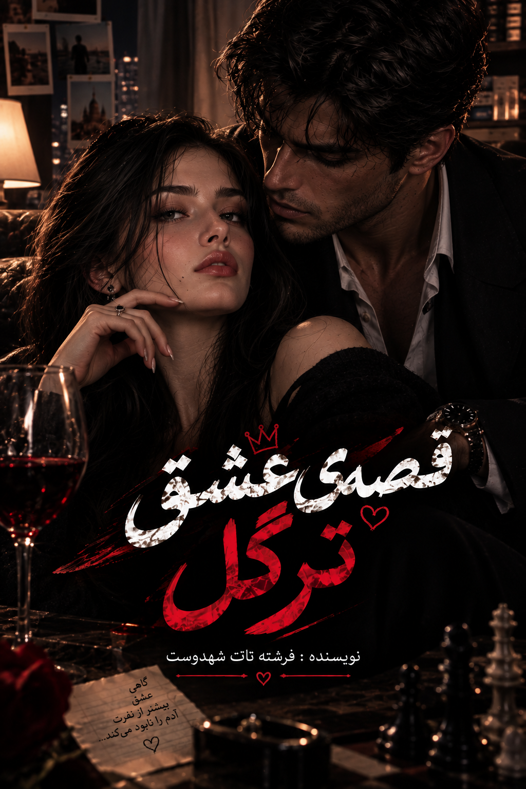 رمان قصه‌ی عشق ترگل  | دانلود  | کتاب خوان