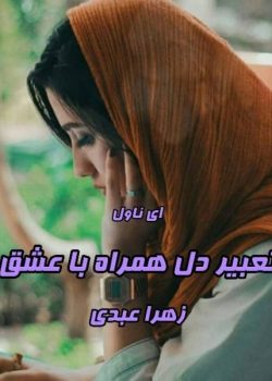 کتاب تعبیر دل همراه با عشق اثر زهرا عبدی | رمانی عاشقانه و معمایی