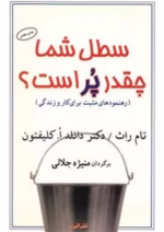 دانلود pdf کتاب سطل شما چقدر پر است؟ | نوشته تام راث - تصویر 1