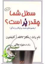 دانلود کتاب سطل شما چقدر پر است؟ اثر تام راث | راهنمای عملی برای ایجاد انگیزه و روابط مثبت