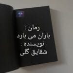 دانلود رمان باران می بارد PDF